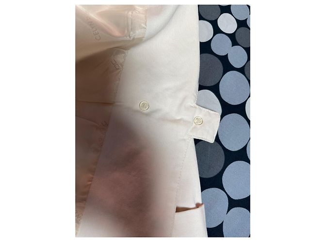 Autre Marque Blazer Celyn B by Elisabetta Franchi de algodón beige crema - vista 14