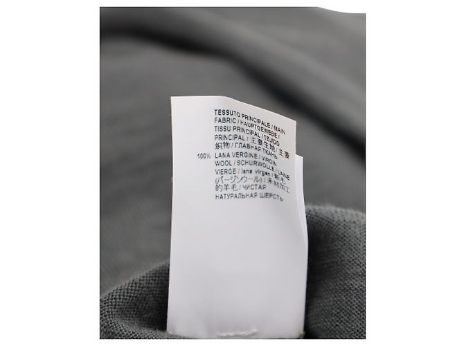 Langärmliger Rollkragenpullover von Marni aus grauer Wolle - Ansicht 6