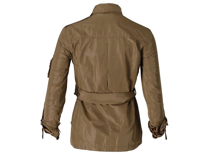 Dolce & Gabbana Safari-Jacke aus braunem Polyester Beige - Ansicht 3