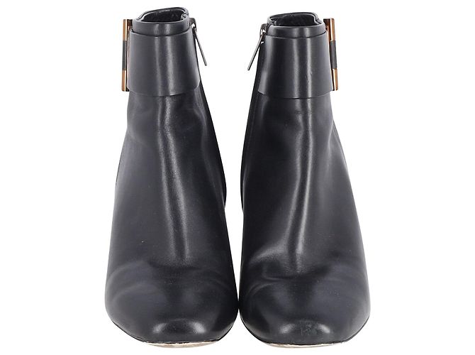 Botines Michael Kors Gloria en Cuero Negro - vista 3