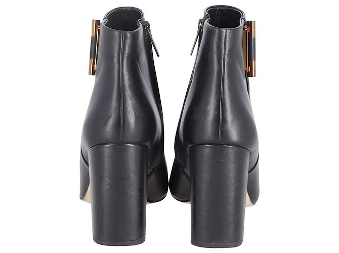 Botines Michael Kors Gloria en Cuero Negro - vista 5