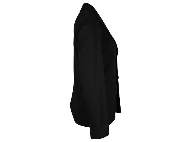 Apc alla.P.C Blazer classico in misto cotone nero - vista 2