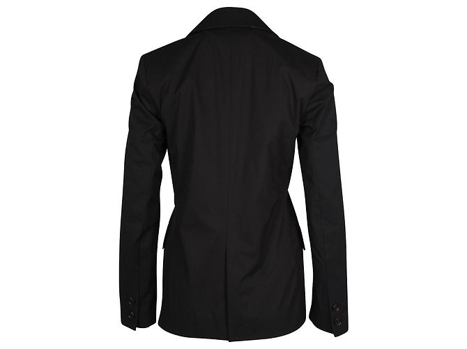 Apc alla.P.C Blazer classico in misto cotone nero - vista 3