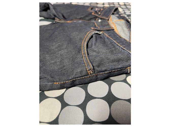 Autre Marque Jeans Elisabetta Franchi Taglio Dritto Blu Cotone Blu navy Blu scuro - vista 10