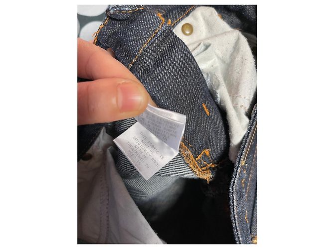 Autre Marque Jeans Elisabetta Franchi Taglio Dritto Blu Cotone Blu navy Blu scuro - vista 16
