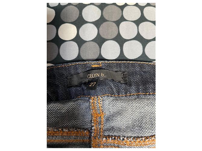 Autre Marque Jeans Elisabetta Franchi Taglio Dritto Blu Cotone Blu navy Blu scuro - vista 6