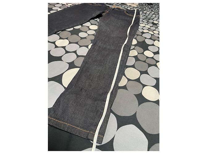 Autre Marque Jeans Elisabetta Franchi Taglio Dritto Blu Cotone Blu navy Blu scuro - vista 8