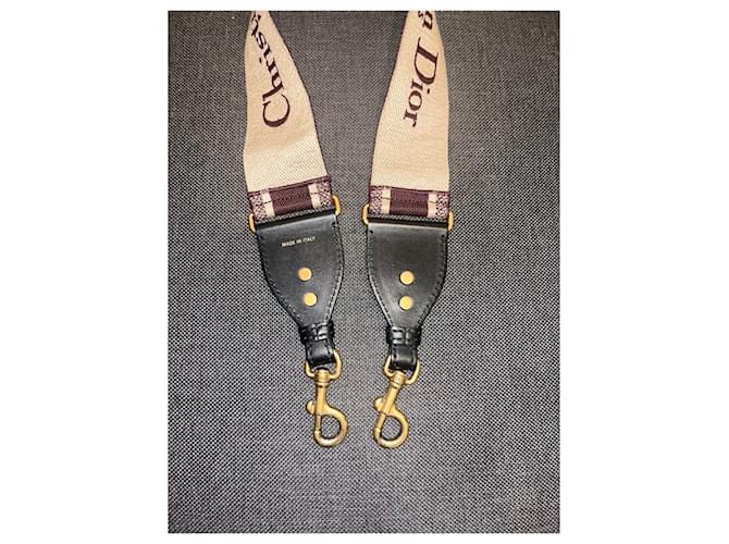 Dior-Schulterriemen mit Ringen Bordeaux - Ansicht 2