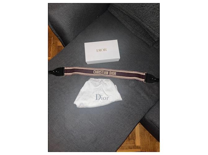 Dior-Schulterriemen mit Ringen Bordeaux - Ansicht 5