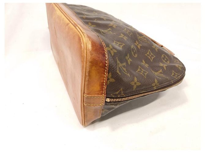 Louis Vuitton Alma Vintage Castaño - vista 4