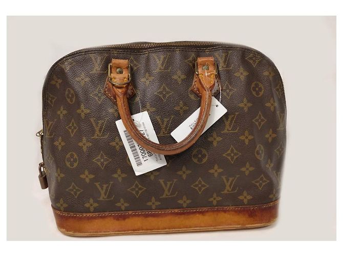 Louis Vuitton Alma Vintage Castaño - vista 2