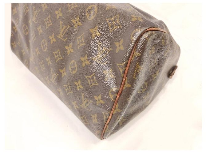 Louis Vuitton Speedy 30 VINTAGE ▾ Marrone - vista 4