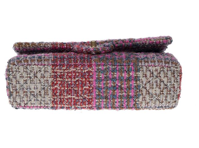 Sac Chanel Timeless/Classic Tweed Multicolor - 101137 Multiple colors - view 10