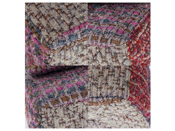 Sac Chanel Timeless/Classic Tweed Multicolor - 101137 Multiple colors - view 12