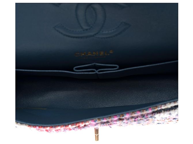 Sac Chanel Timeless/Classic Tweed Multicolor - 101137 Multiple colors - view 8