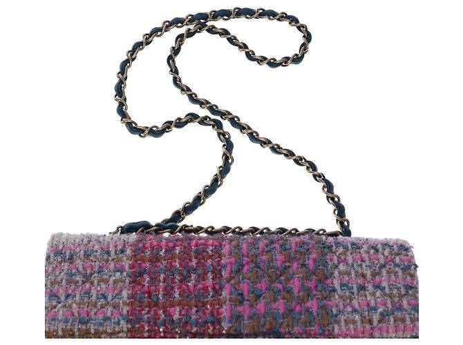 Sac Chanel Timeless/Classic Tweed Multicolor - 101137 Multiple colors - view 9