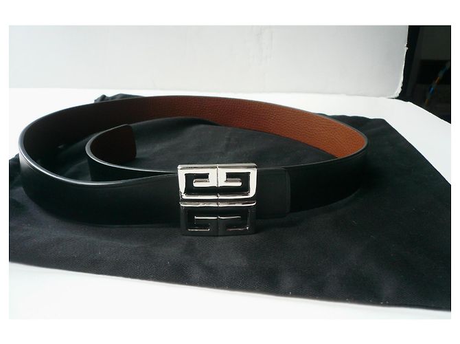 GIVENCHY Wendegürtel 4G SCHWARZ/Gold sehr gut - Ansicht 2