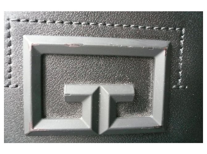 Bolsa de cintura de homem GIVENCHY em pele preta BE RARE - vista 4