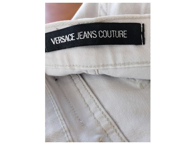 Versace Jeans Couture Jeans Hose Weiß - Ansicht 3