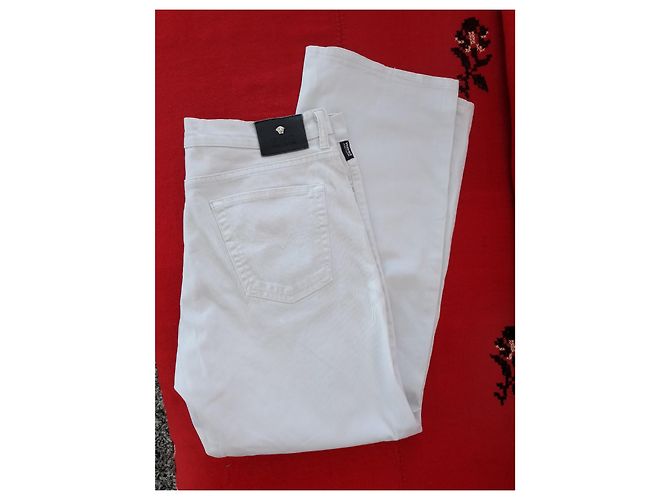 Versace Jeans Couture Jeans Hose Weiß - Ansicht 6