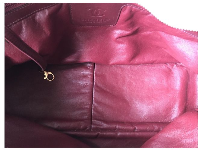 BORSA CHANEL COCO COCOON IN PELLE CHAMPAGNE ORO CHIARO D'oro - vista 6