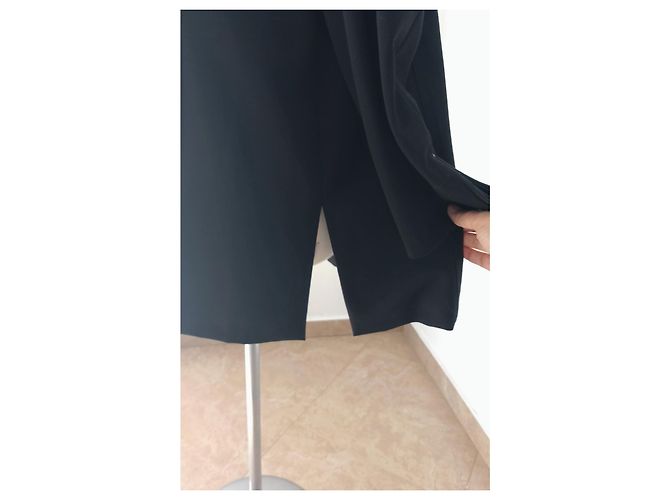 Elena Miró Strickjacke Schwarz aus Wolle und Polyester - Ansicht 4