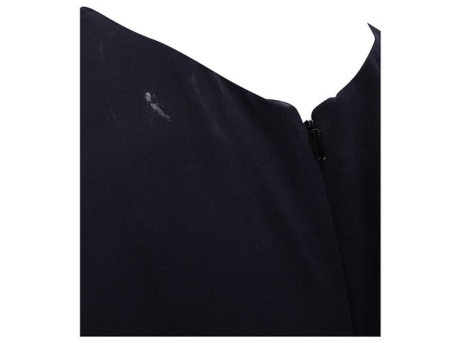 a.l.C. Back Cut-Out Olive Jumpsuit in Black Polyester - view 6