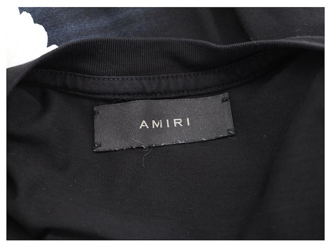 Maglietta Amiri Rainbow Dove in cotone nero - vista 3