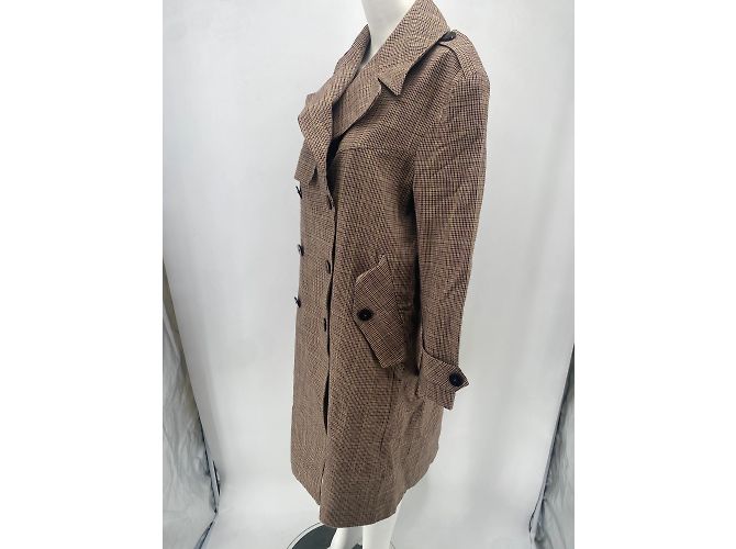 Abrigos Paul Smith T.FR 40 Lana Castaño - vista 3