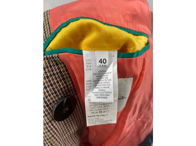 Abrigos Paul Smith T.FR 40 Lana Castaño - vista 7