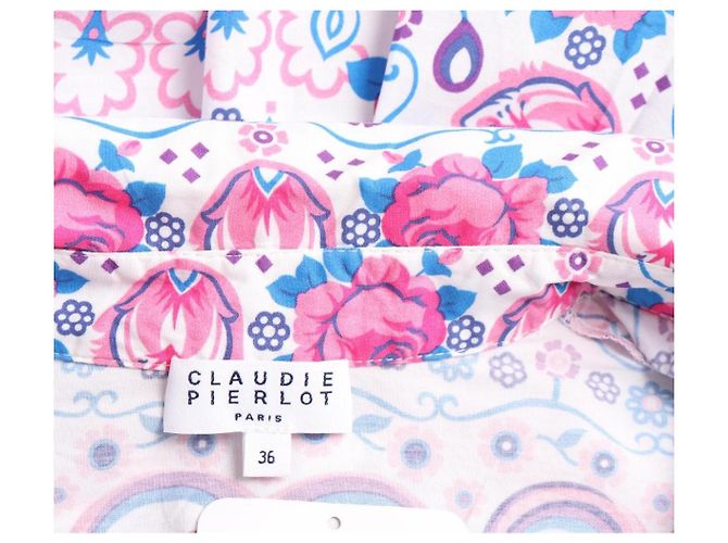 Vestido de algodón Claudie Pierlot Talla 36 Multicolor - vista 3