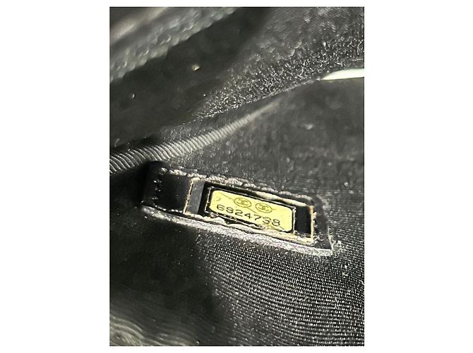 Chanel Kaviar-Medaillon-Tasche Schwarz - Ansicht 3