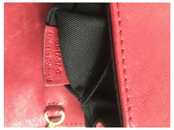 Borsa a mano See by Chloé Loïs in pelle rossa con catena Rosso - vista 10