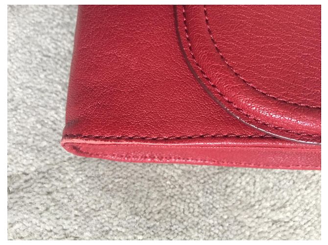Borsa a mano See by Chloé Loïs in pelle rossa con catena Rosso - vista 11