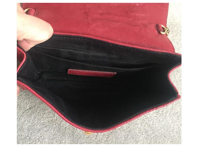 Borsa a mano See by Chloé Loïs in pelle rossa con catena Rosso - vista 8