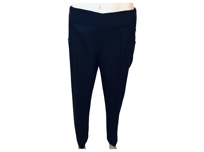 Zapa Gerade Hose Marineblau - Ansicht 6