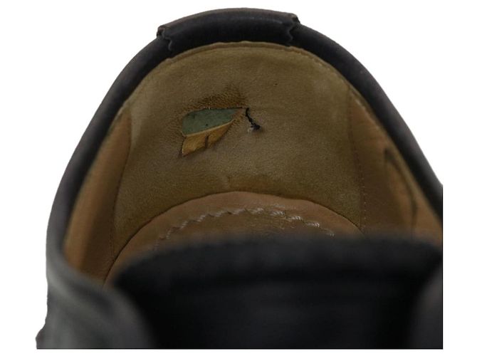 LOUIS VUITTON Schuhe Wildleder 6M Schwarz LV Auth 39347 - Ansicht 6