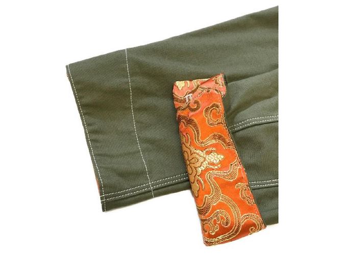 ****Chaqueta de lona verde Junya Watanabe - vista 4