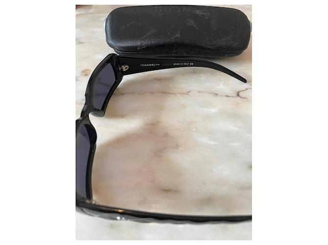 Cambon Chanel Brille Schwarz Silber - Ansicht 3