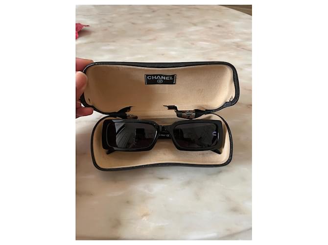 Cambon Chanel Brille Schwarz Silber - Ansicht 4