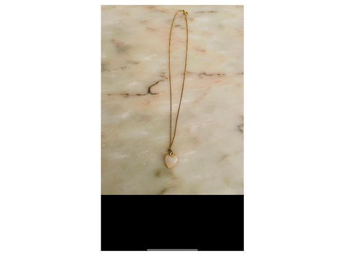 Bijoux Cœur Schiaparelli Beige Doré - vue 3
