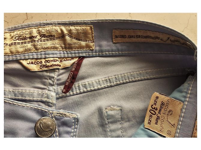 Jacob Cohen J711 Jeans Lilla Cotone Lavanda - vista 5