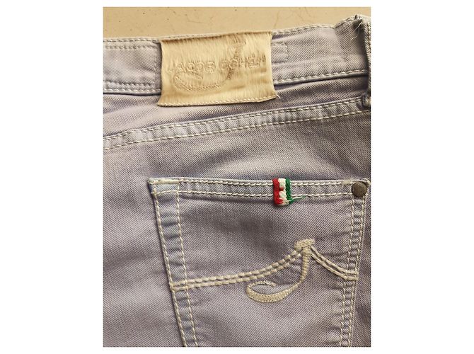 Jacob Cohen J711 Jeans Lilla Cotone Lavanda - vista 8