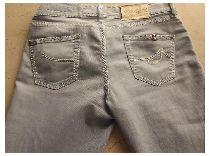 Jacob Cohen J711 Jeans Lilla Cotone Lavanda - vista 9