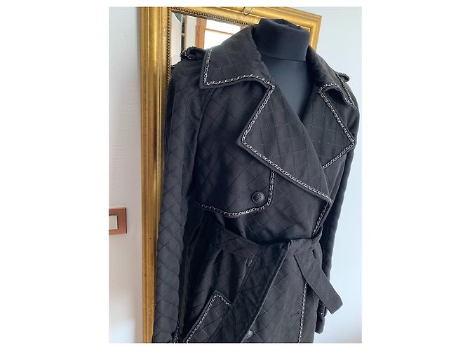 Chanel Impermeabili Nero - vista 13