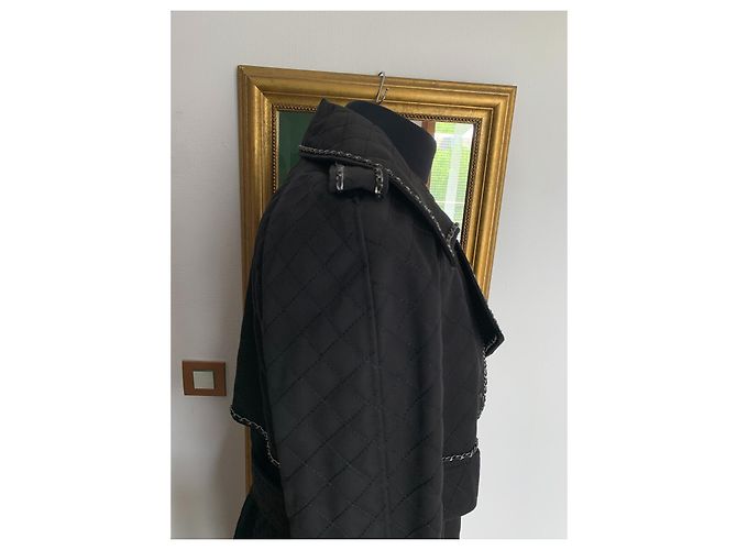 Chanel Impermeabili Nero - vista 4