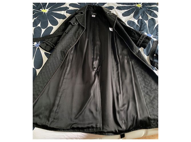 Chanel Impermeabili Nero - vista 5