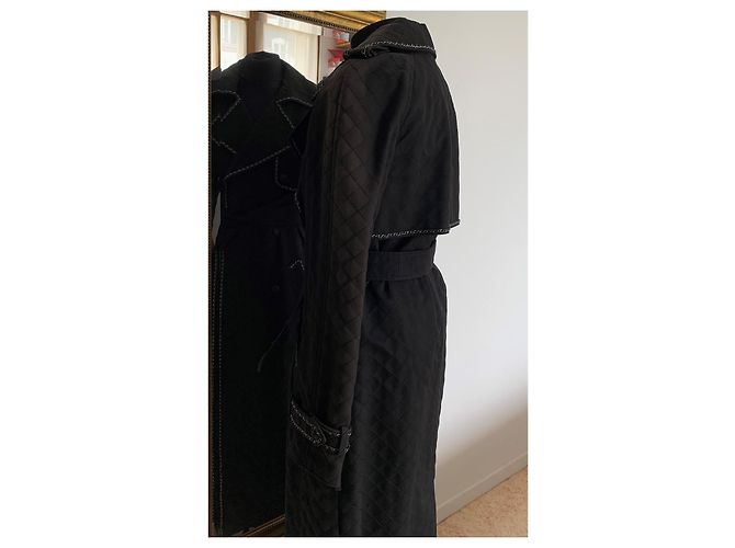 Chanel Impermeabili Nero - vista 6