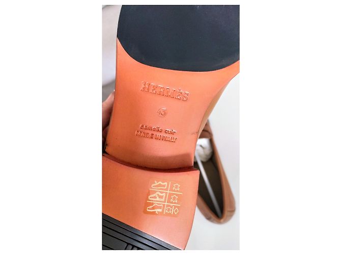 Hermès Hermes Monterey-Loafer Braun - Ansicht 6