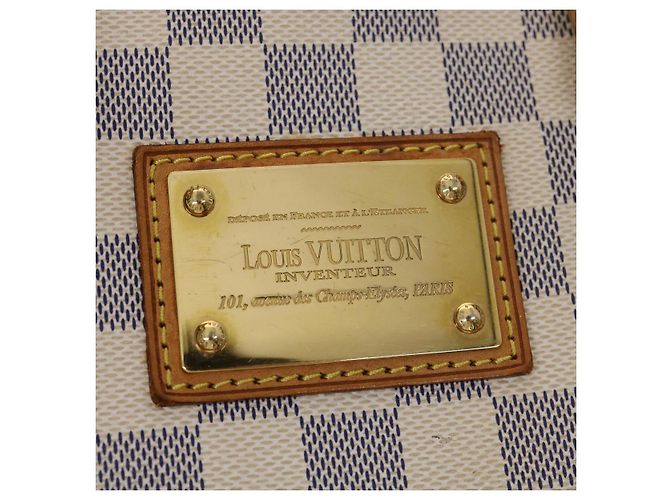 LOUIS VUITTON Damier Azur Hampstead PM Tote Bag N51207 LV Auth em4127 - vista 10